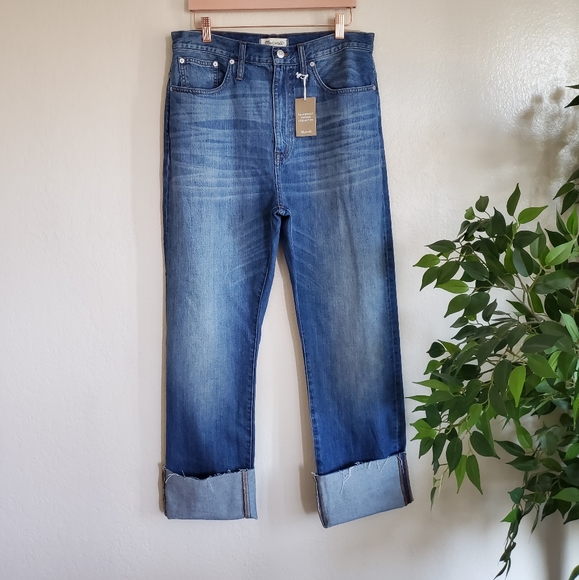Madewell Denim - Madewell Vintage Rigid Straight Crop Jeans
